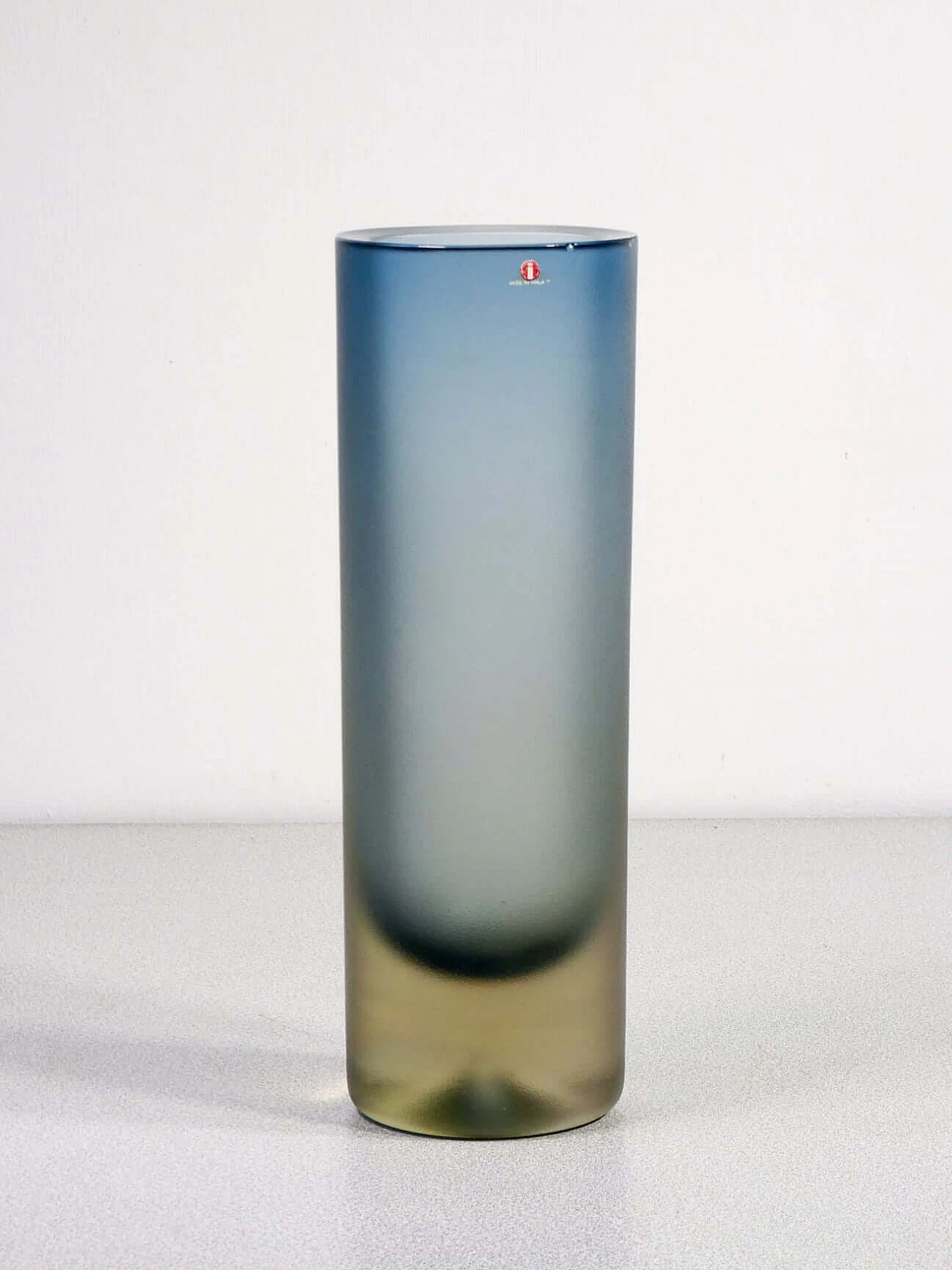 Glass vase by Erkki Vesanto for Iittala, 1970s 2