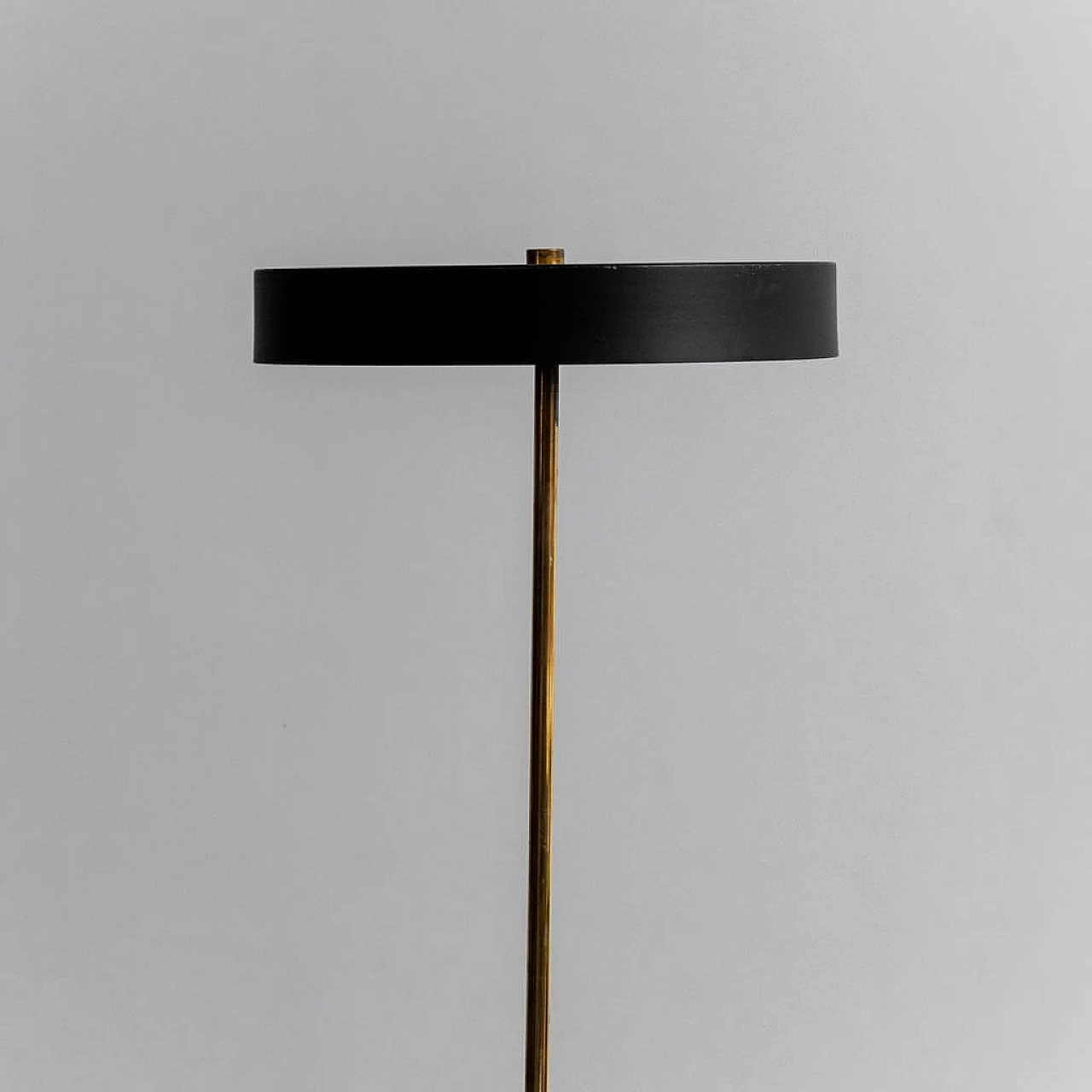 Metal and marble floor lamp, 1970s 1147697