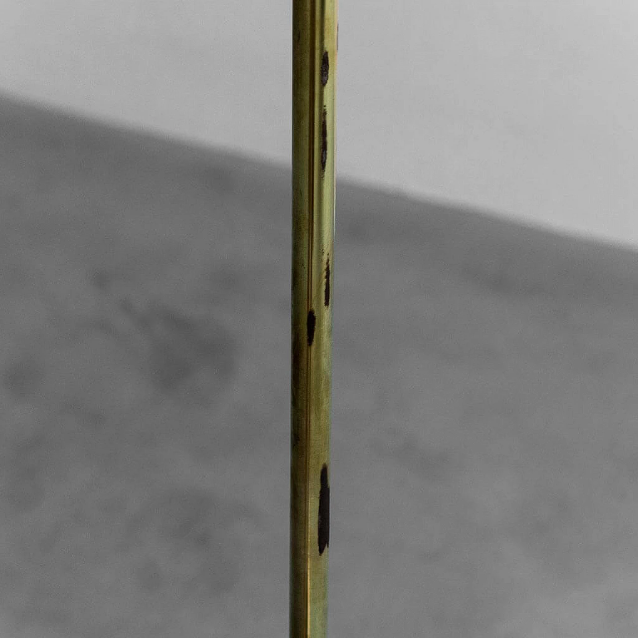 Metal and marble floor lamp, 1970s 1147700