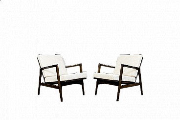 Pair of 300 130 armchairs by Swarzędzkie Fabryki Mebli, 1960s