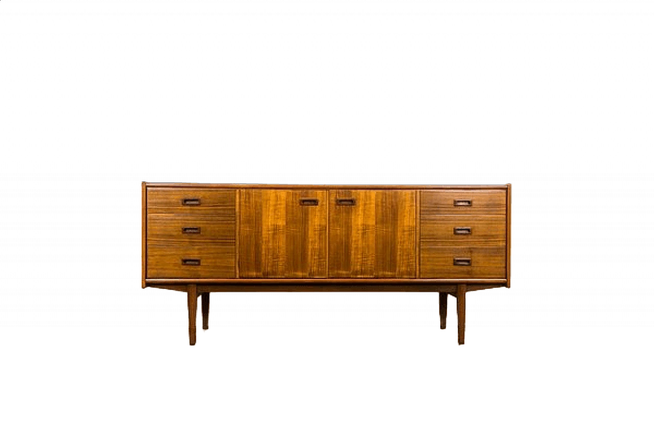 Credenza in legno di Bydgoskie Fabryki Mebli, anni '60 22