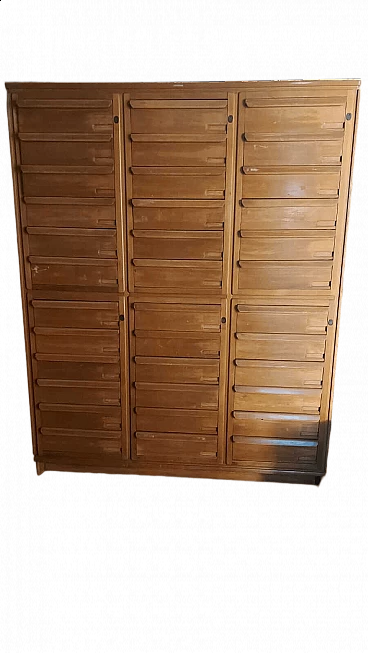 Archivio in palissandro di Anonima Castelli, anni '60