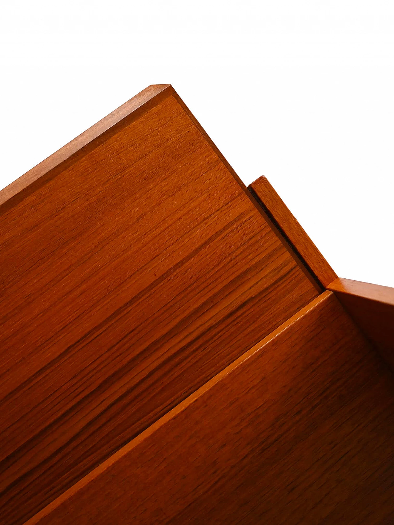 Libreria svedese in legno con scrittoio estraibile, anni '60 7