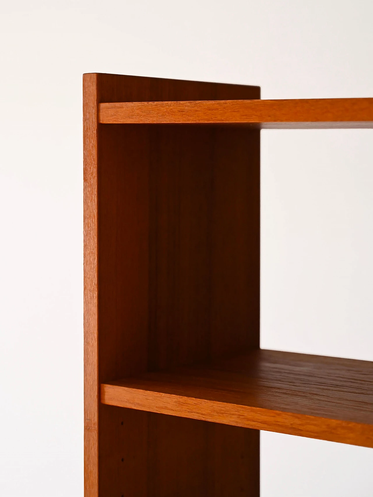 Libreria svedese in legno con scrittoio estraibile, anni '60 8