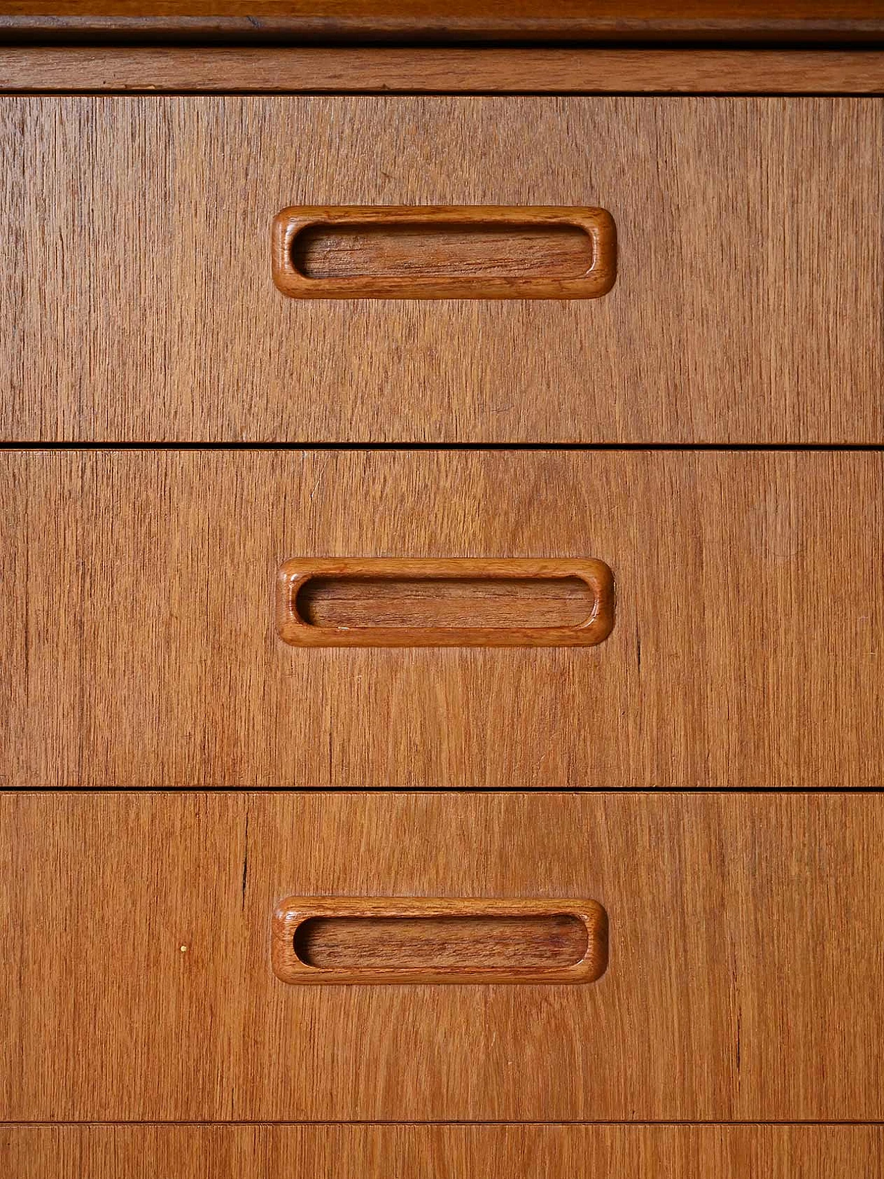 Libreria svedese in legno con scrittoio estraibile, anni '60 12