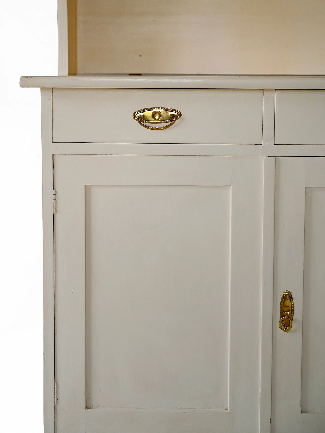 Scandinavian lacquered wooden sideboard with glass doors, 1960s 7