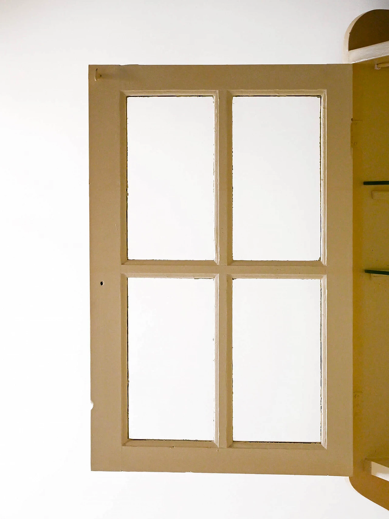 Scandinavian lacquered wooden sideboard with glass doors, 1960s 11