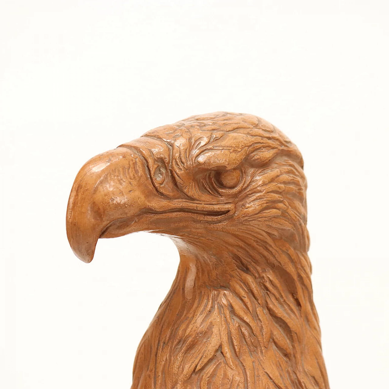 Scultura di aquila in terracotta 4