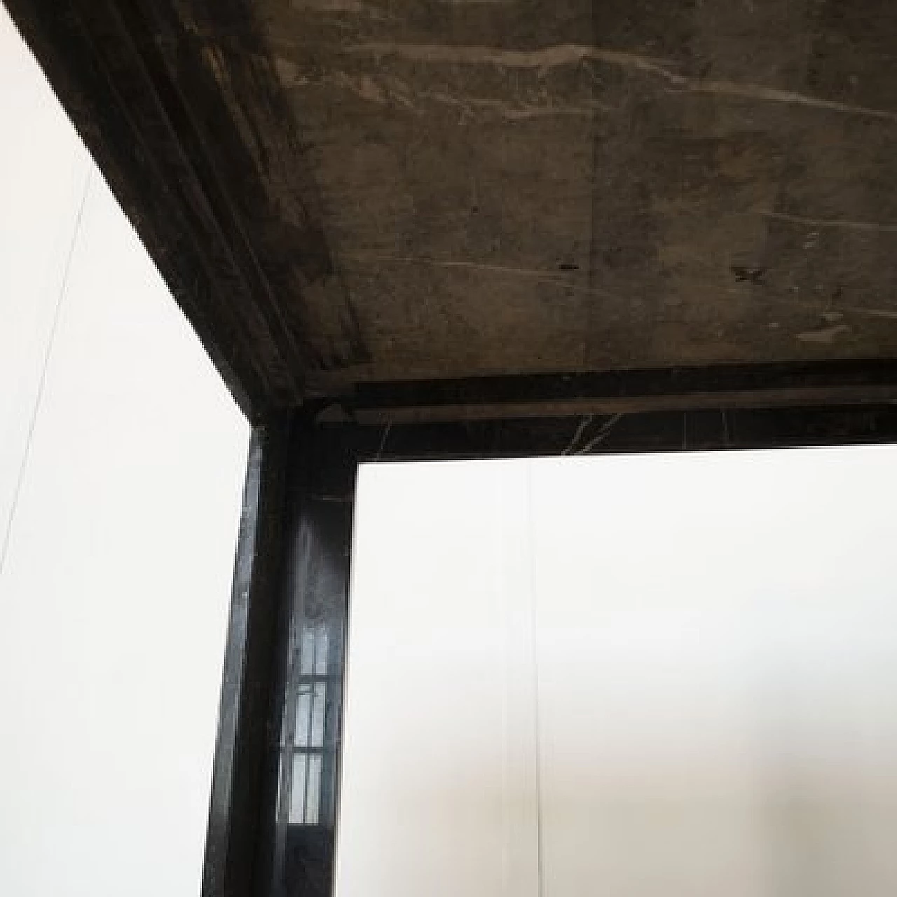 Black marble coffee table by Alessandro Giusti & Egidio Di Rosa for Ultima Edizione, 1980s 5