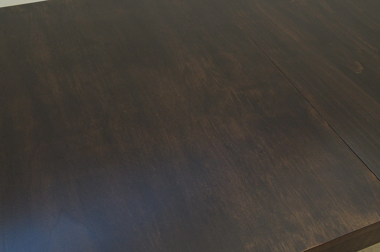 Tavolo allungabile in noce di Setona, anni '50 15