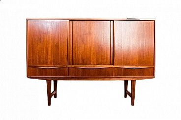 Credenza danese  in teak di EW Bach per Sejling Skabe, anni '50