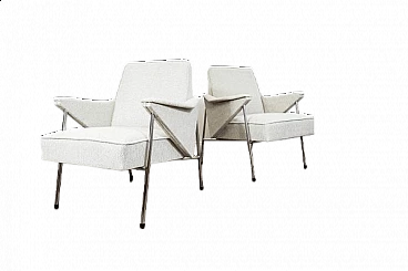 Coppia di poltrone Bat attribuite a Wchód Zadziele, anni '60