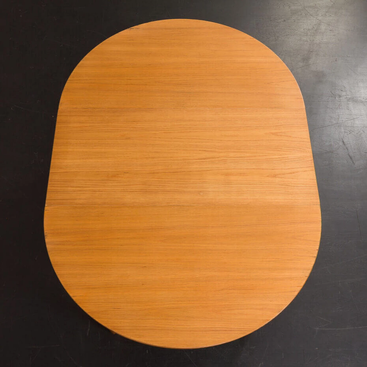 Extending oak table by Henning Kjærnulf for Soro Mobelfabrik, 1950s 11