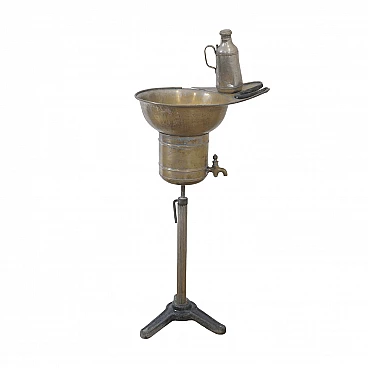 Metal hairdressing basin, early 20th century