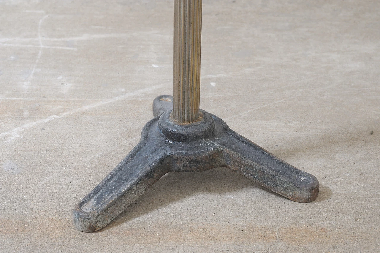 Lavabo da barbiere parrucchiere in metallo, inizio '900 10