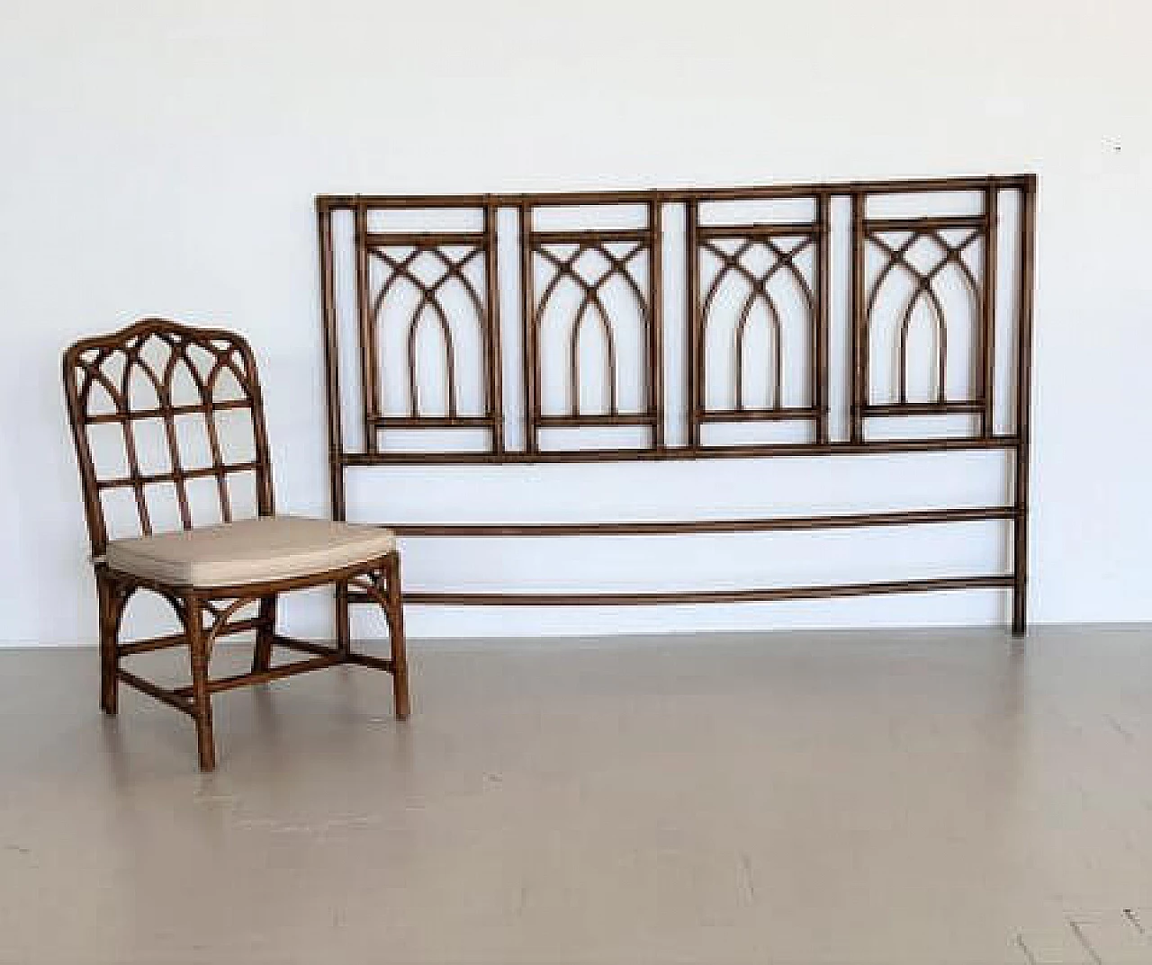 Testiera in bambù, anni '70 11