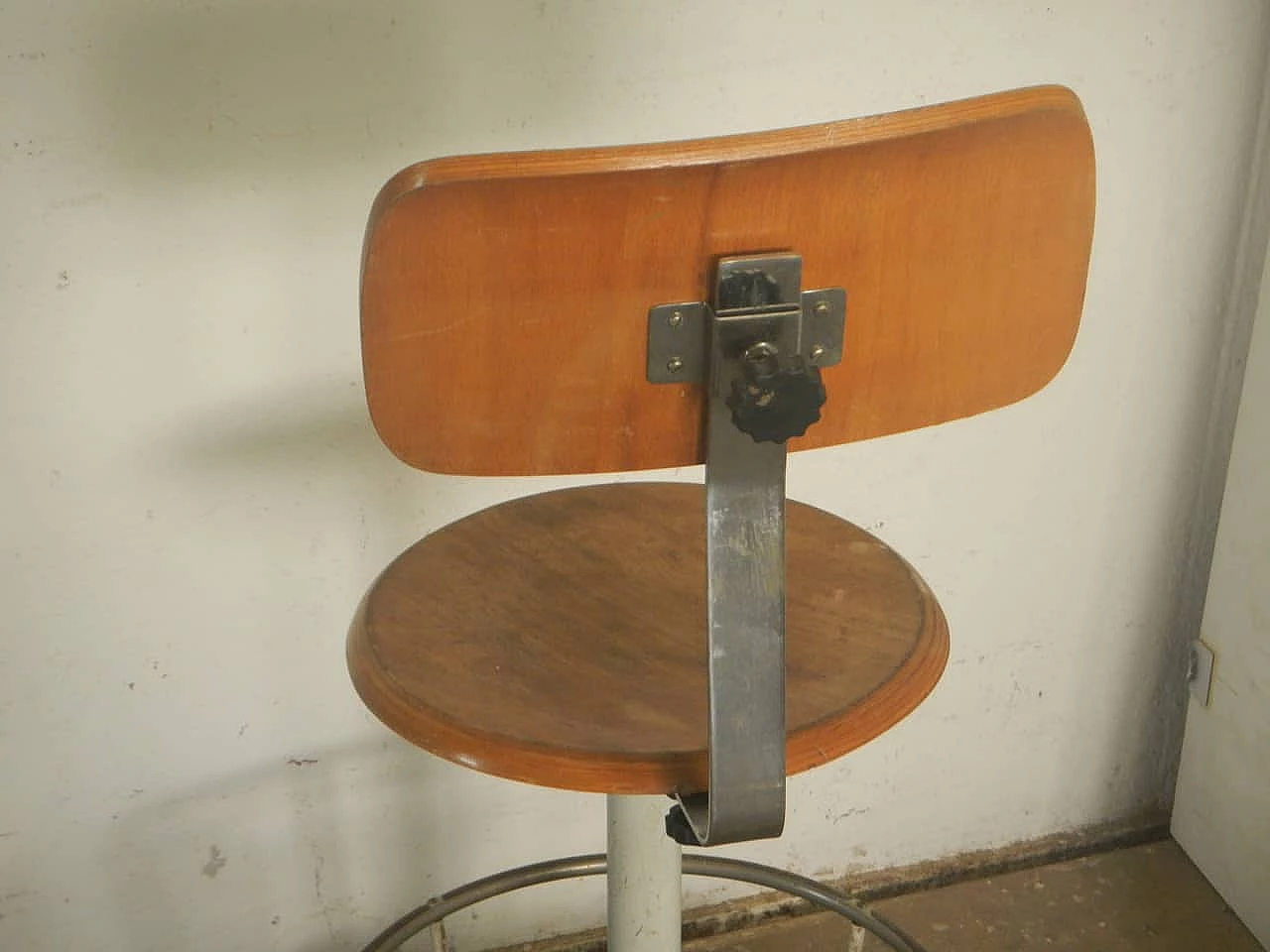 Stool with backrest 1950 5