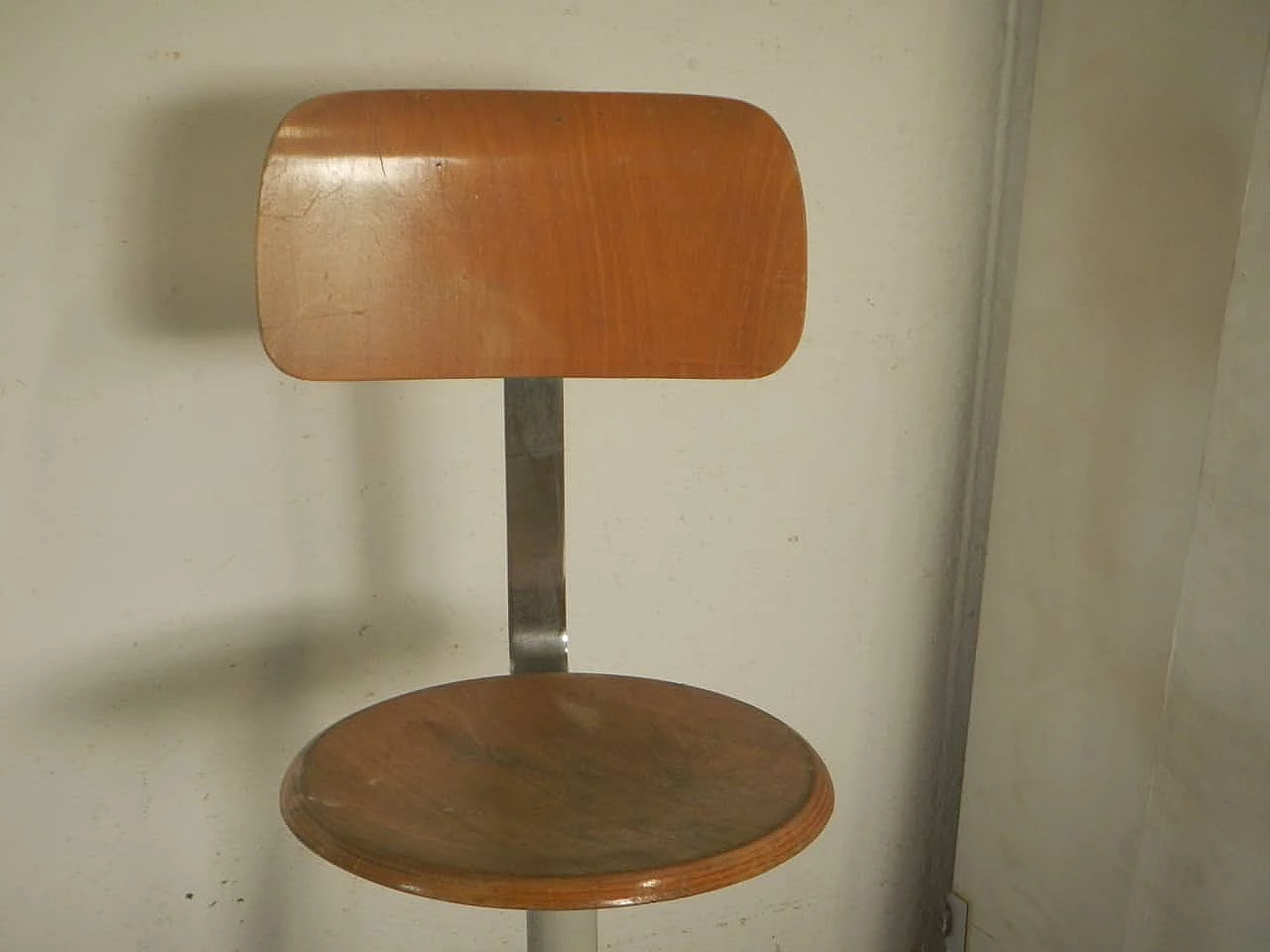 Stool with backrest 1950 6