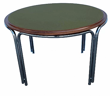 Game table with reversible top by Gianfranco Frattini for Cassina, 1970s