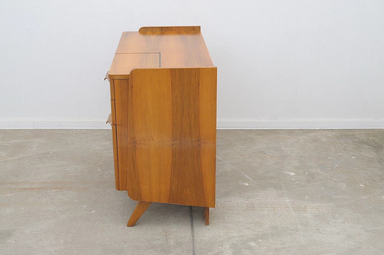 Walnut veneer and plywood TV cabinet by František Jirák for Tatra Nábytok, 1960s 6