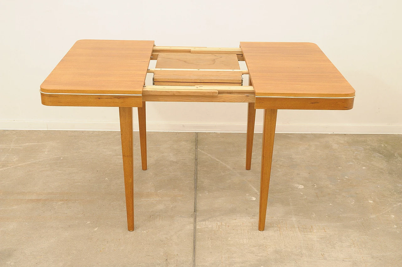 Jitona beech folding dining table, 1960s 4