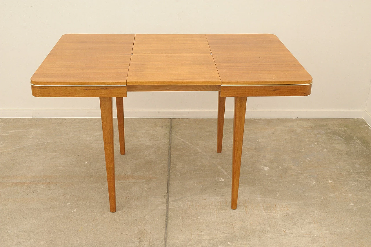 Jitona beech folding dining table, 1960s 5