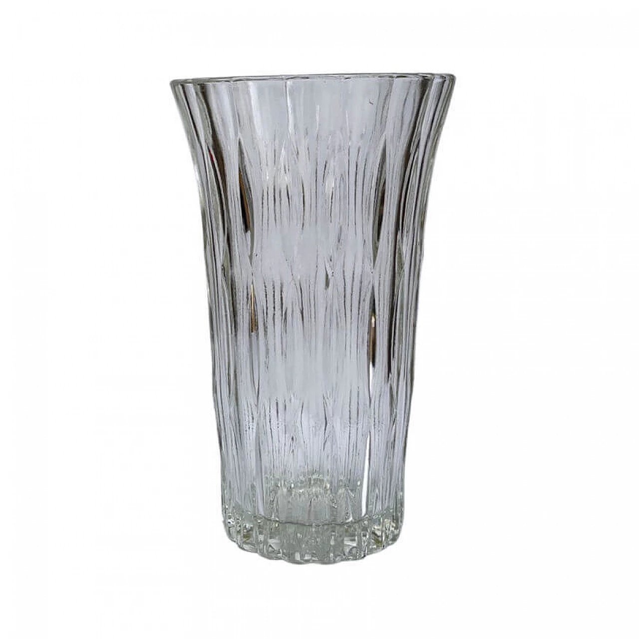 Glass vase by Jiří Řepásek for Poděbrady, 1960s 4