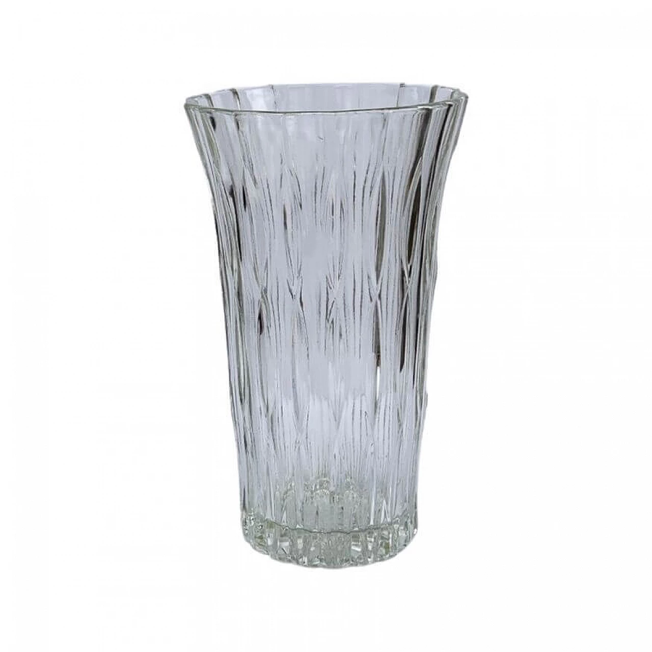 Glass vase by Jiří Řepásek for Poděbrady, 1960s 5