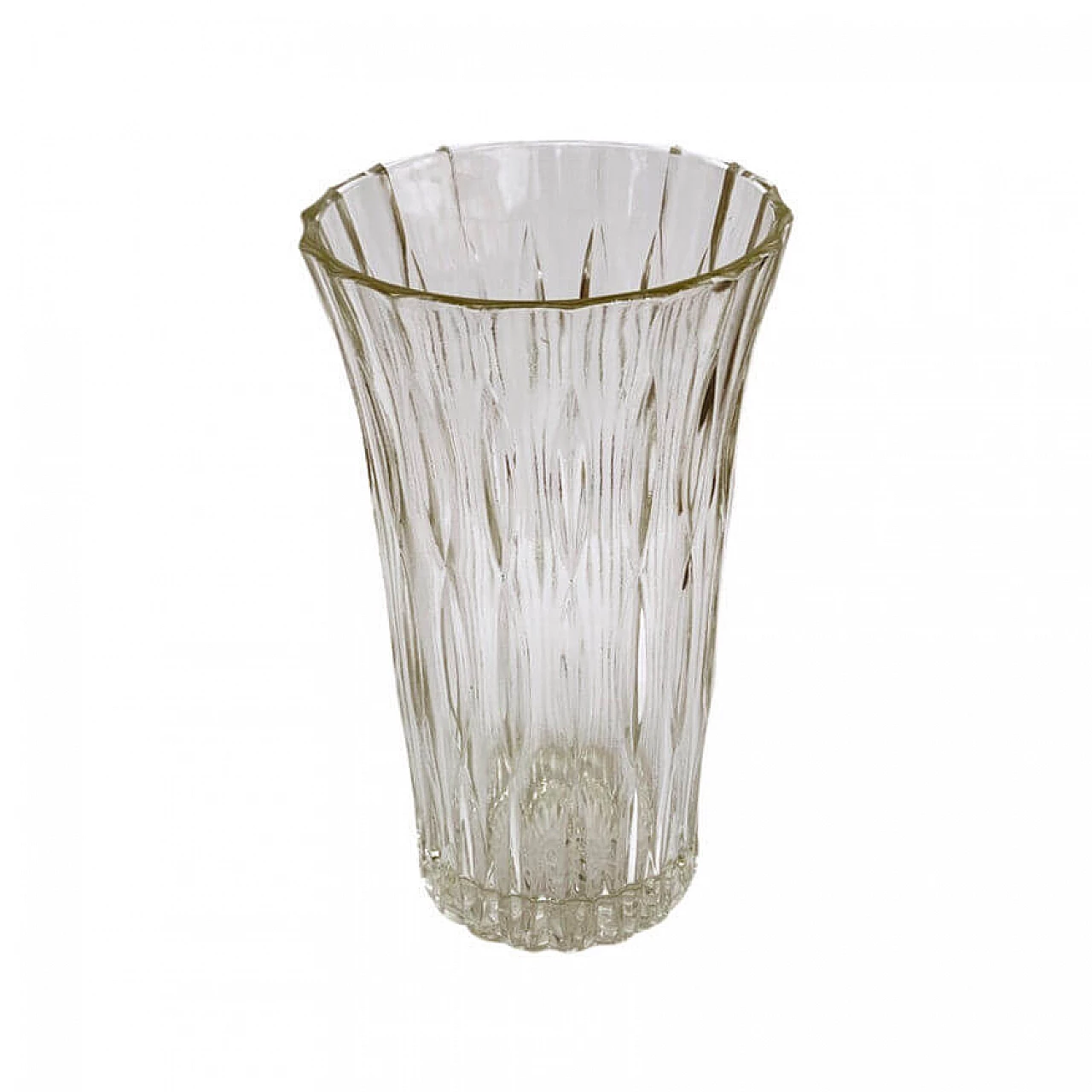 Glass vase by Jiří Řepásek for Poděbrady, 1960s 6