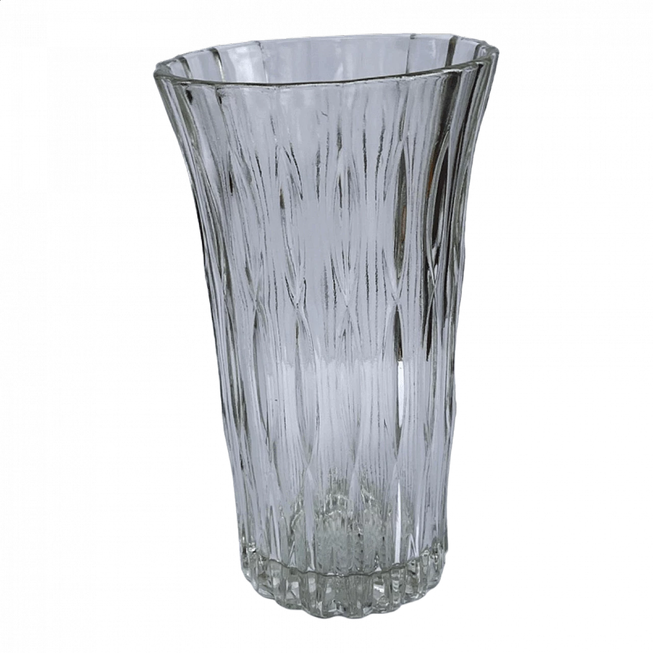 Glass vase by Jiří Řepásek for Poděbrady, 1960s 9