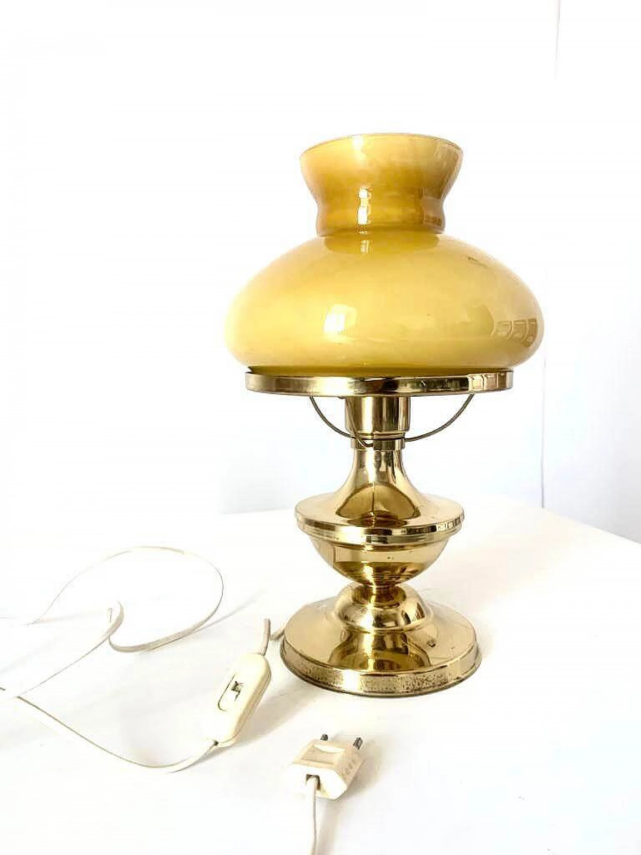 Coppia di lampade da tavolo in stile Art Deco, anni '40 5
