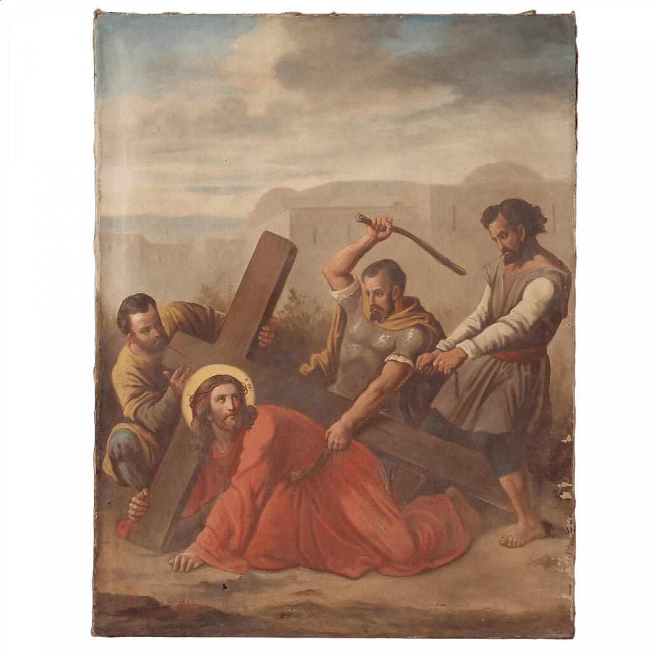 Via Crucis, oil on canvas, late 19th century 16