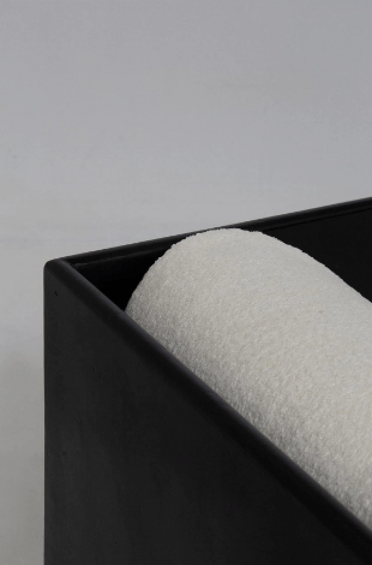 Divano letto in legno e tessuto bouclé bianco di Gavina, anni '70 14