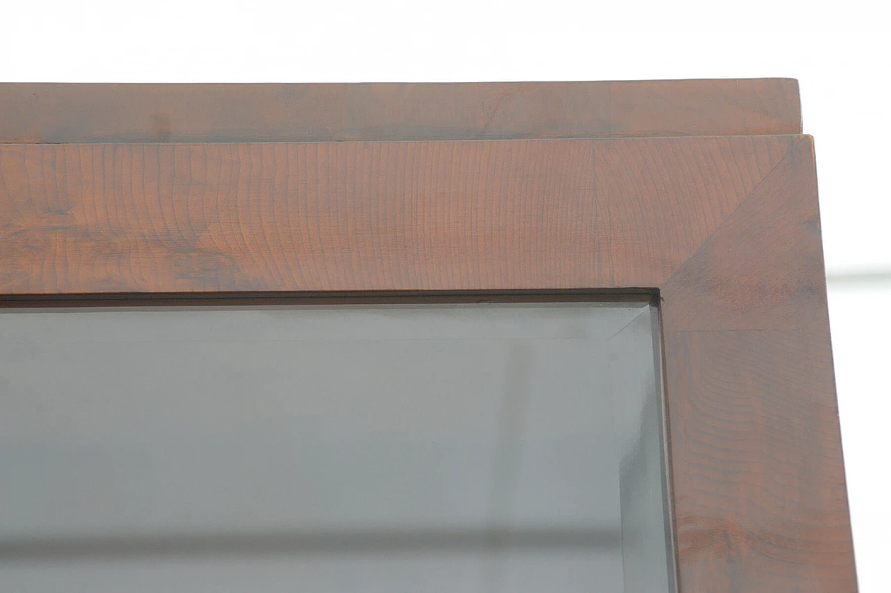 Vetrina Art Déco cecoslovacca in noce, anni '30 20