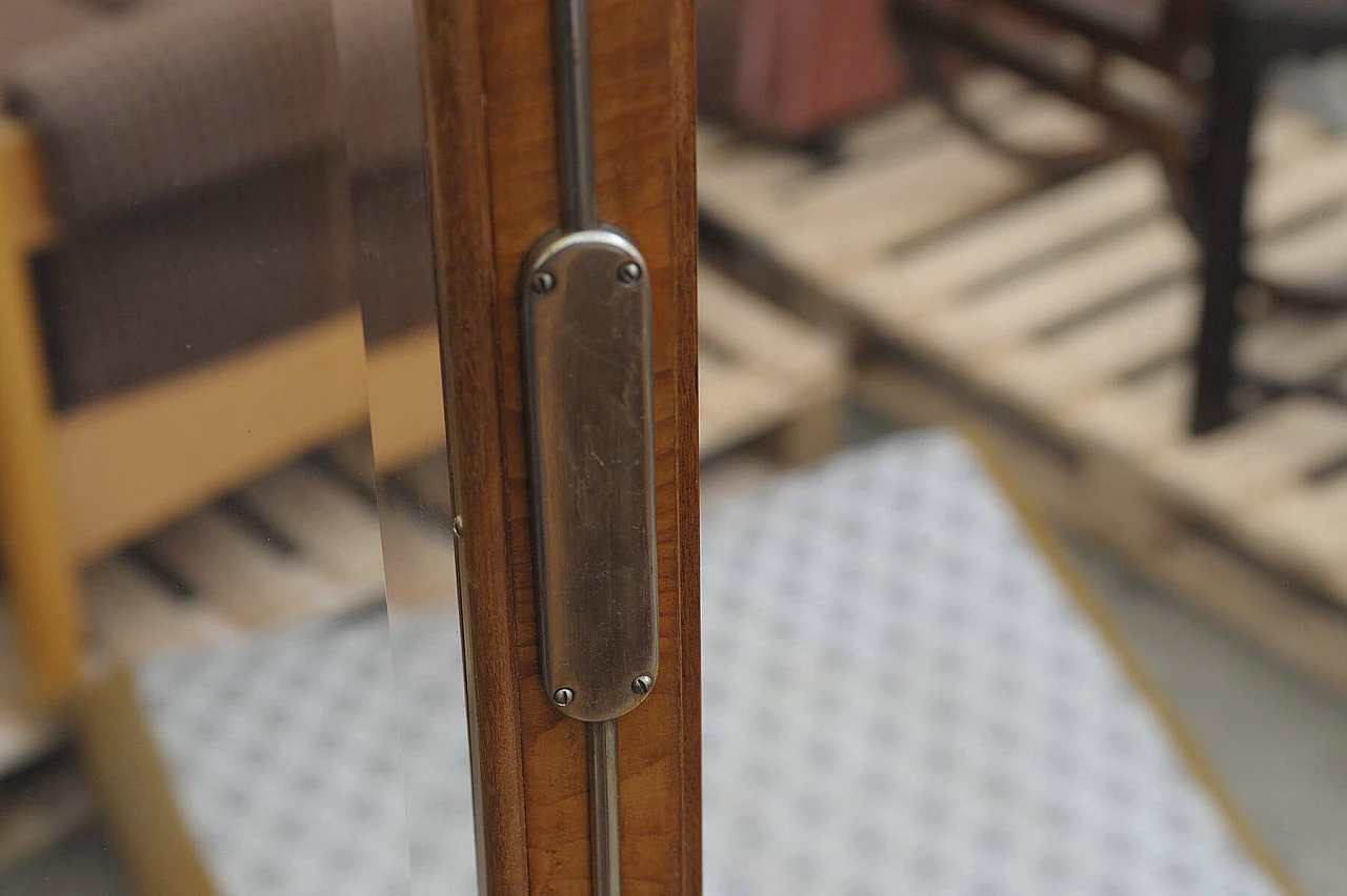 Vetrina Art Déco cecoslovacca in noce, anni '30 23