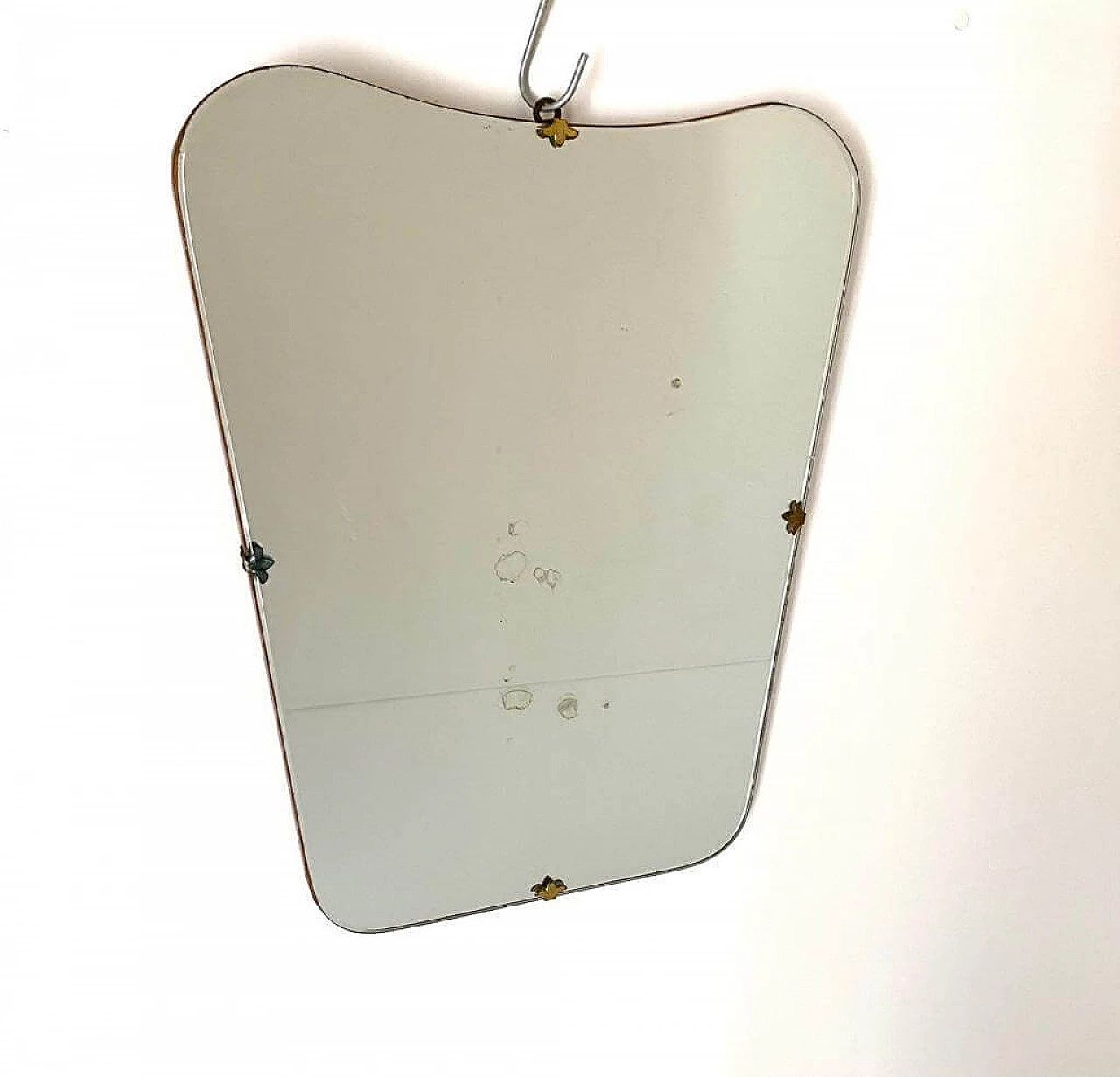 Specchio ricurvo in stile Art Deco, anni '30 1