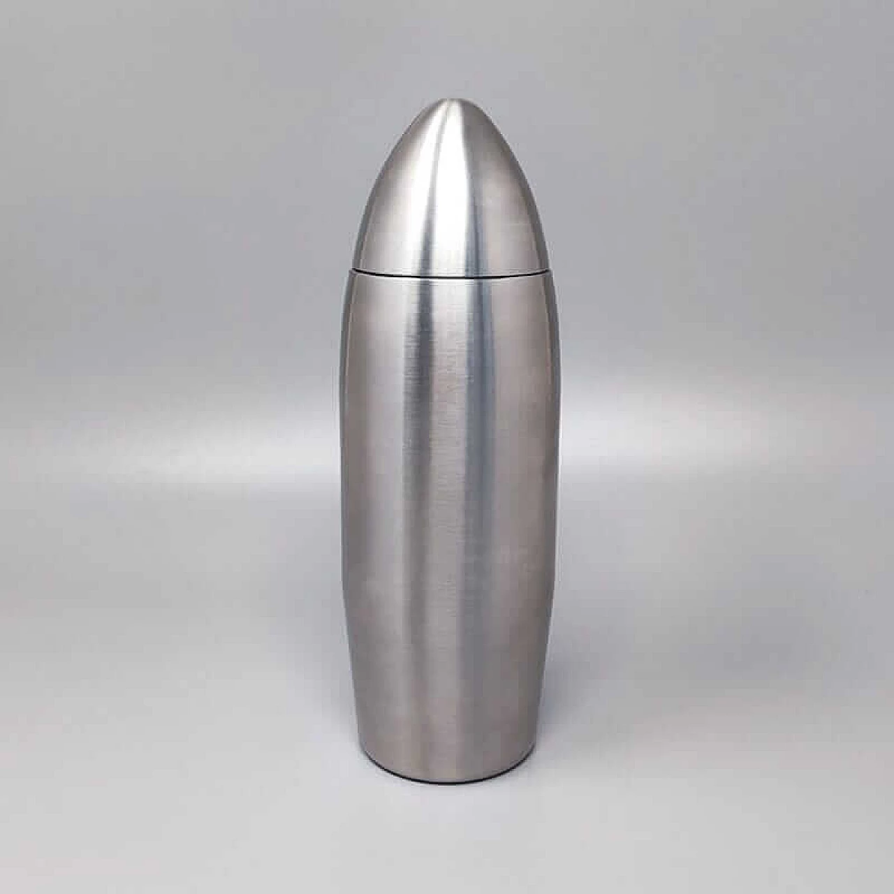 Bullet cocktail shaker in stainless steel, 1960s 1