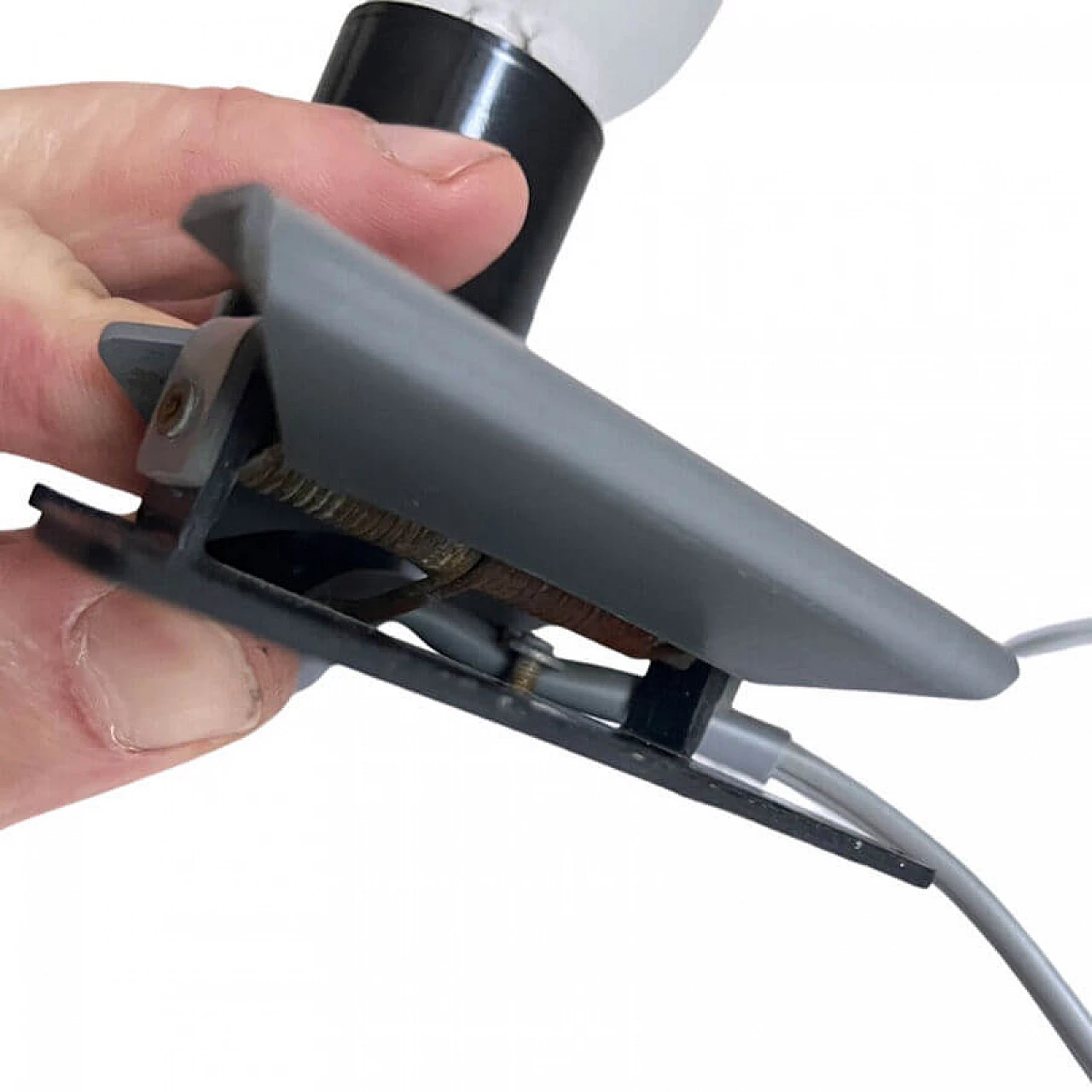 Lampada da comodino a clip di Buchleseleuchte, anni '50 2