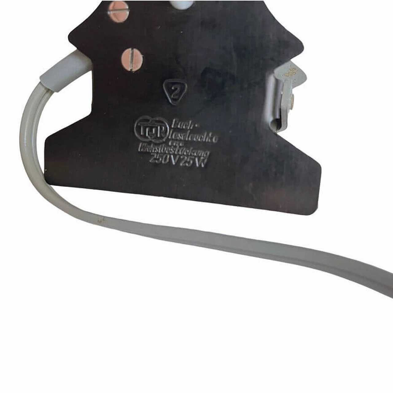 Lampada da comodino a clip di Buchleseleuchte, anni '50 12