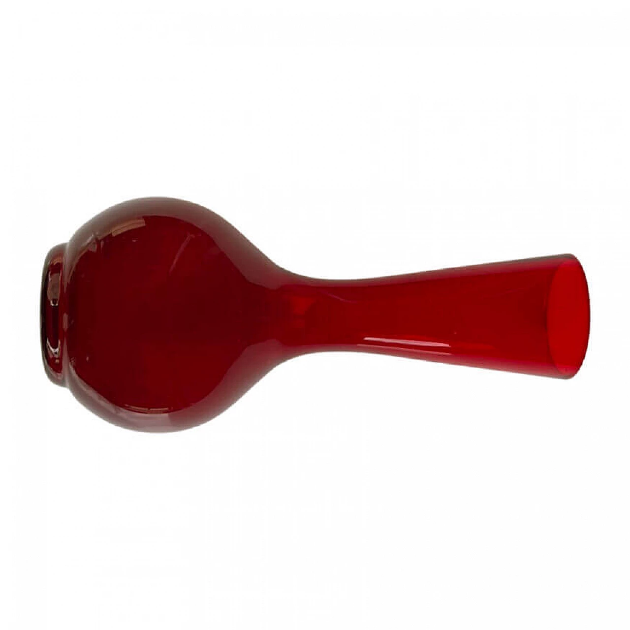 Glass vase by Ludwik Ferenc for Huta Barbara, 1970s 2