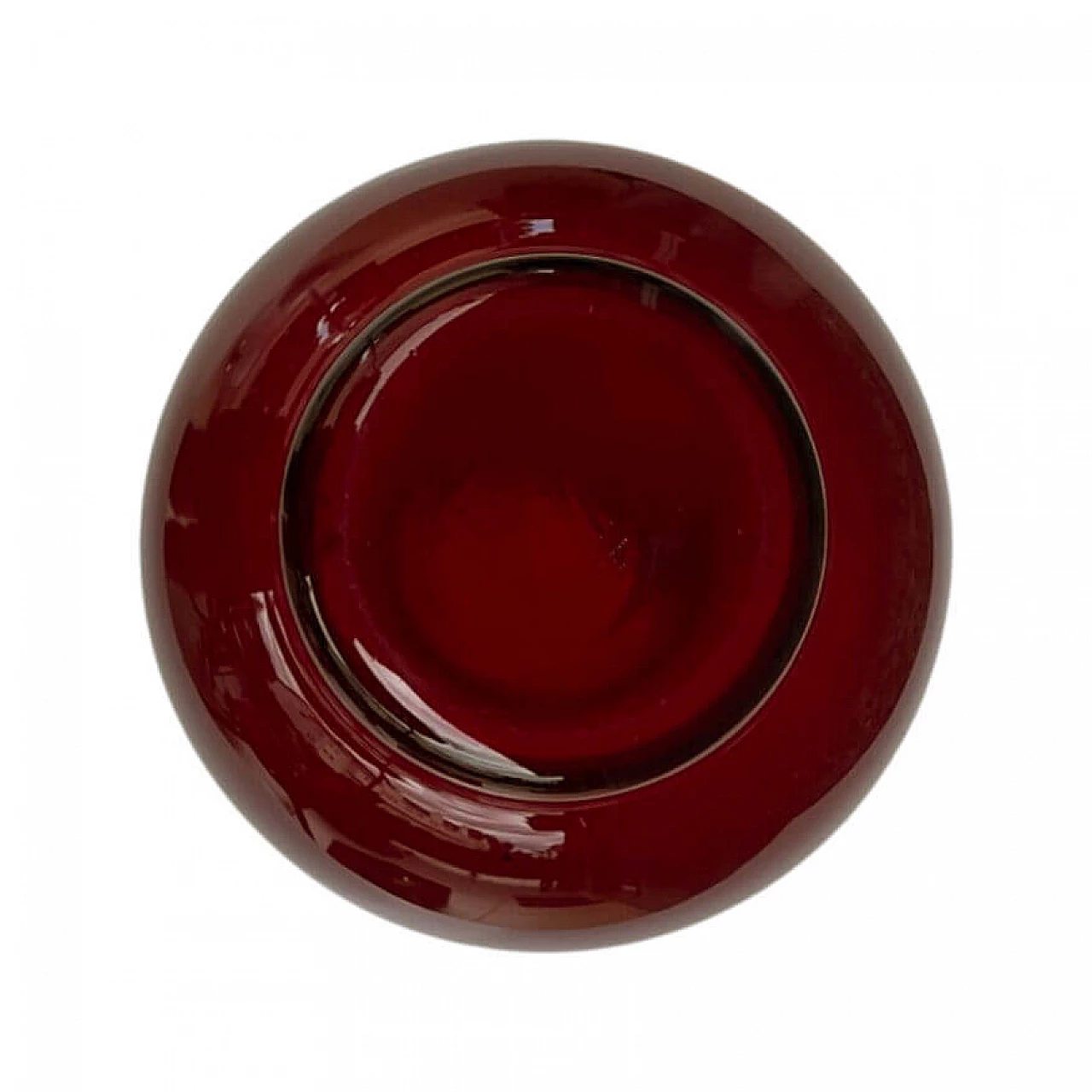 Glass vase by Ludwik Ferenc for Huta Barbara, 1970s 10