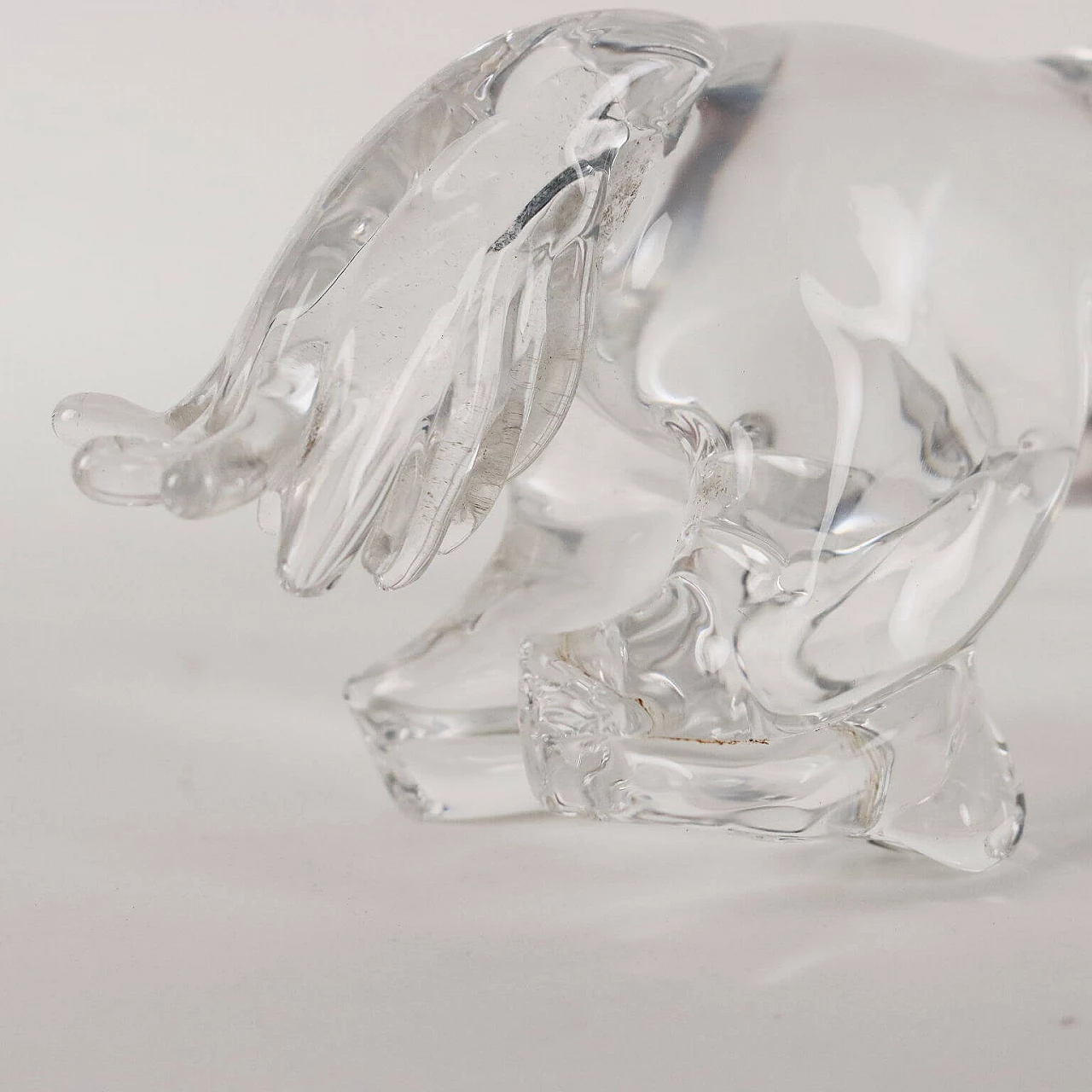 Glass horse by Arnaldo Zanella, 1990s 4