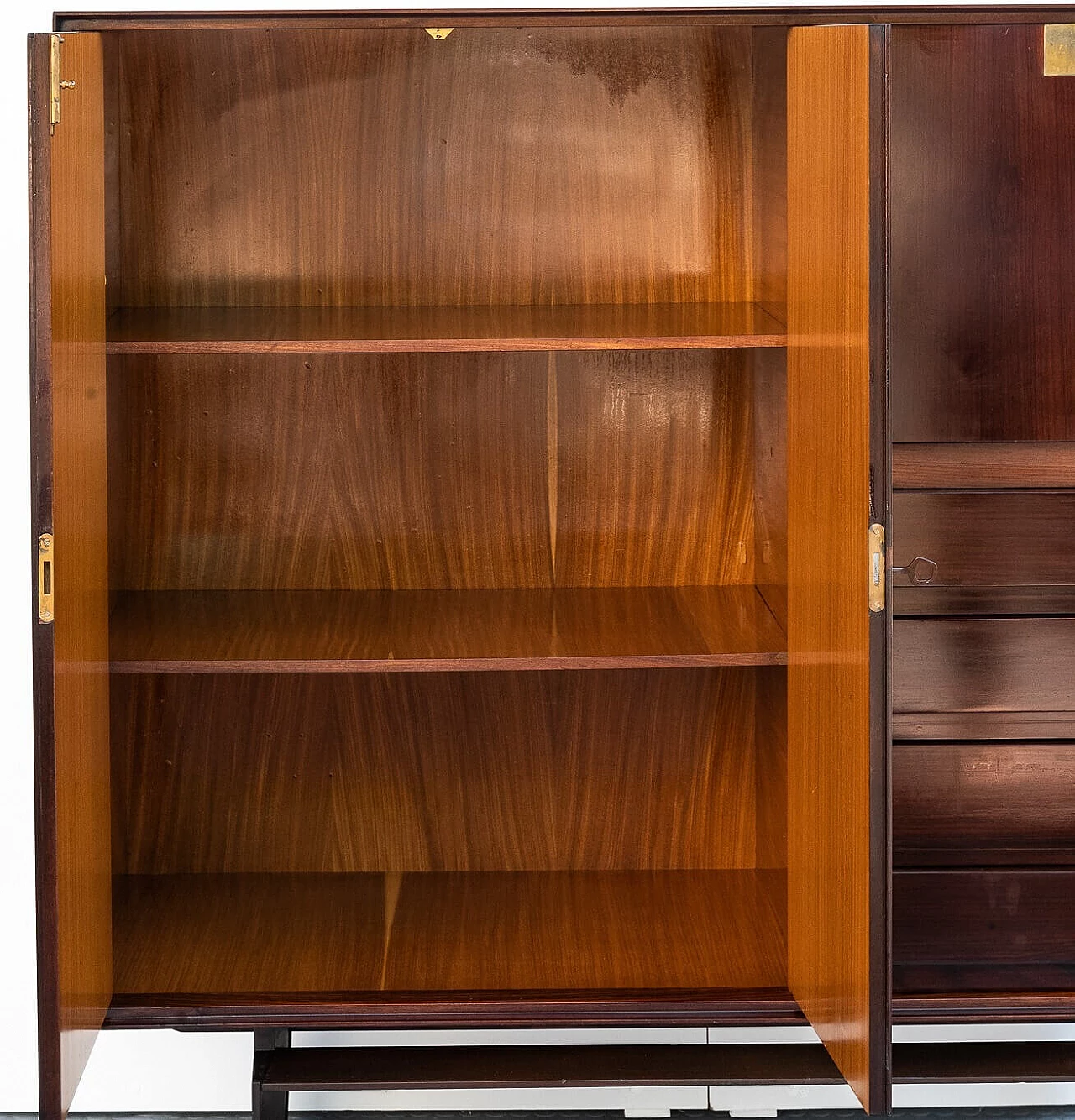 Credenza in legno di Edmondo Palutari per Dassi, anni '60 2