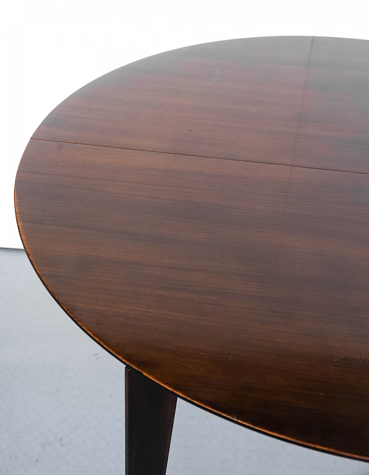 Tavolo in legno allungabile di Edmondo Palutari per Vittorio Dassi, anni '50 6