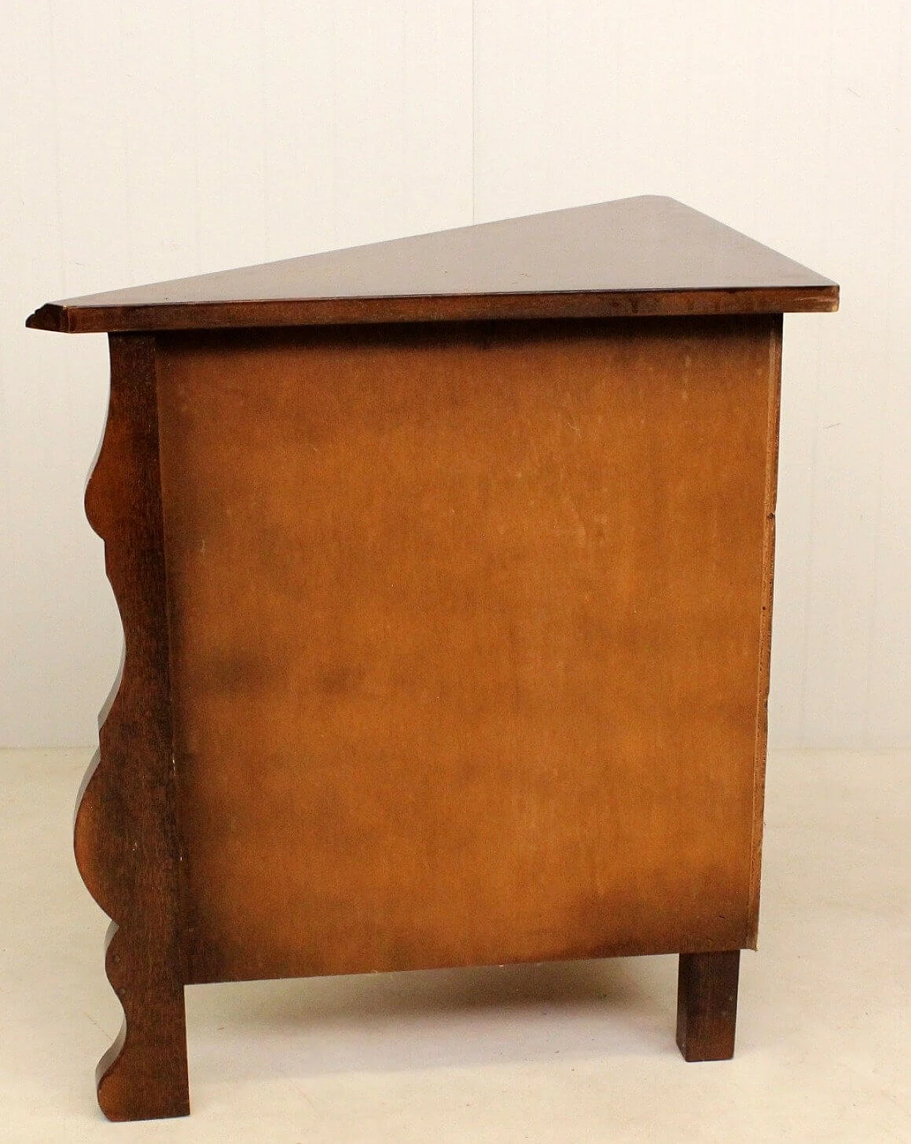 Corner oak chest of drawers, 1920s 3