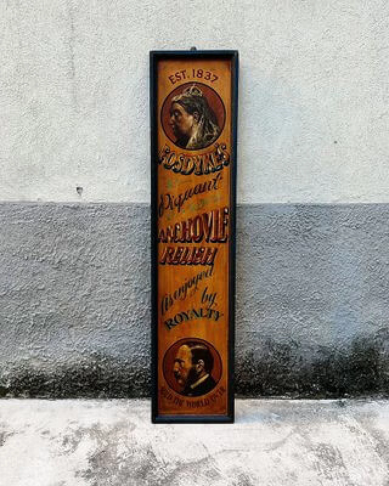 Hand-painted pub sign, 1980s 1