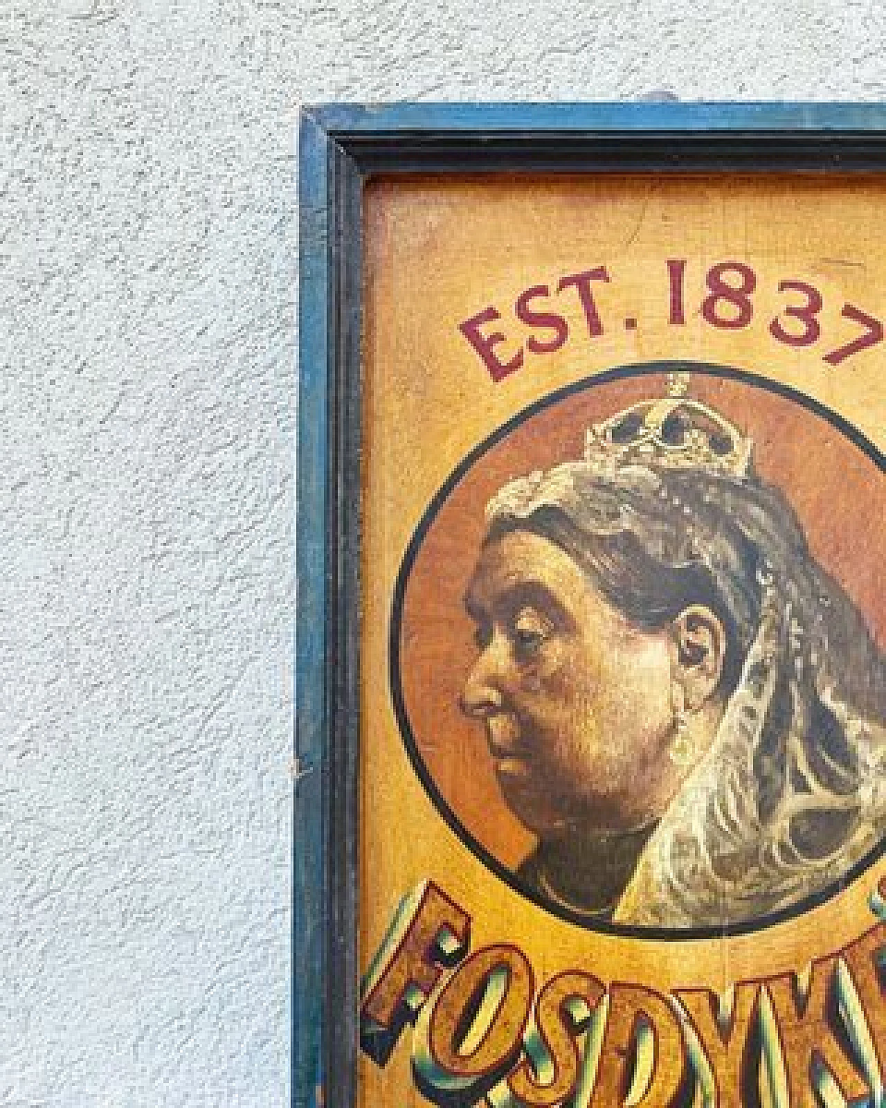 Hand-painted pub sign, 1980s 3