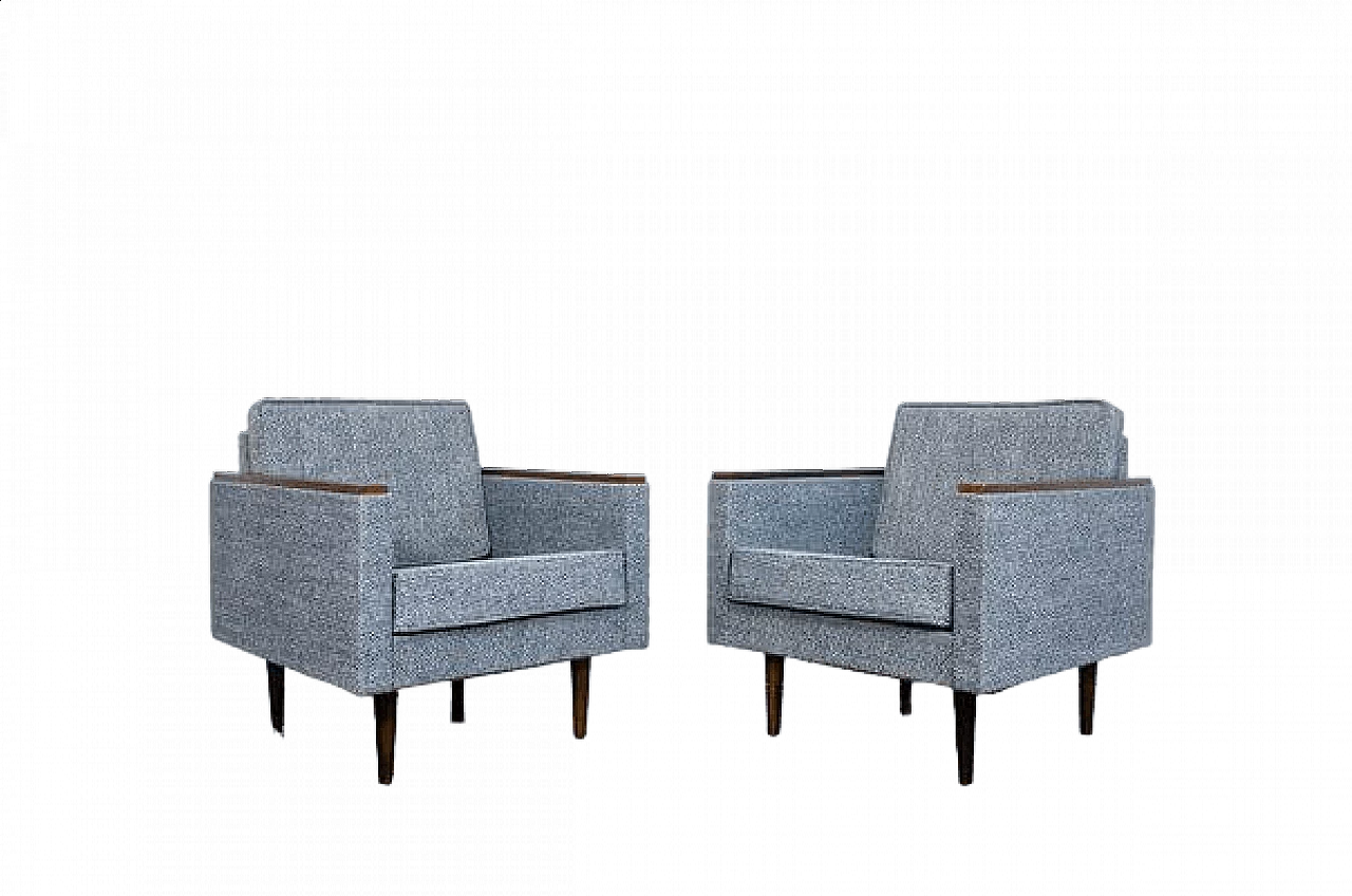 Coppia di poltrone Nowe-B di Nowińskie Fabryki Mebli, anni '70 19