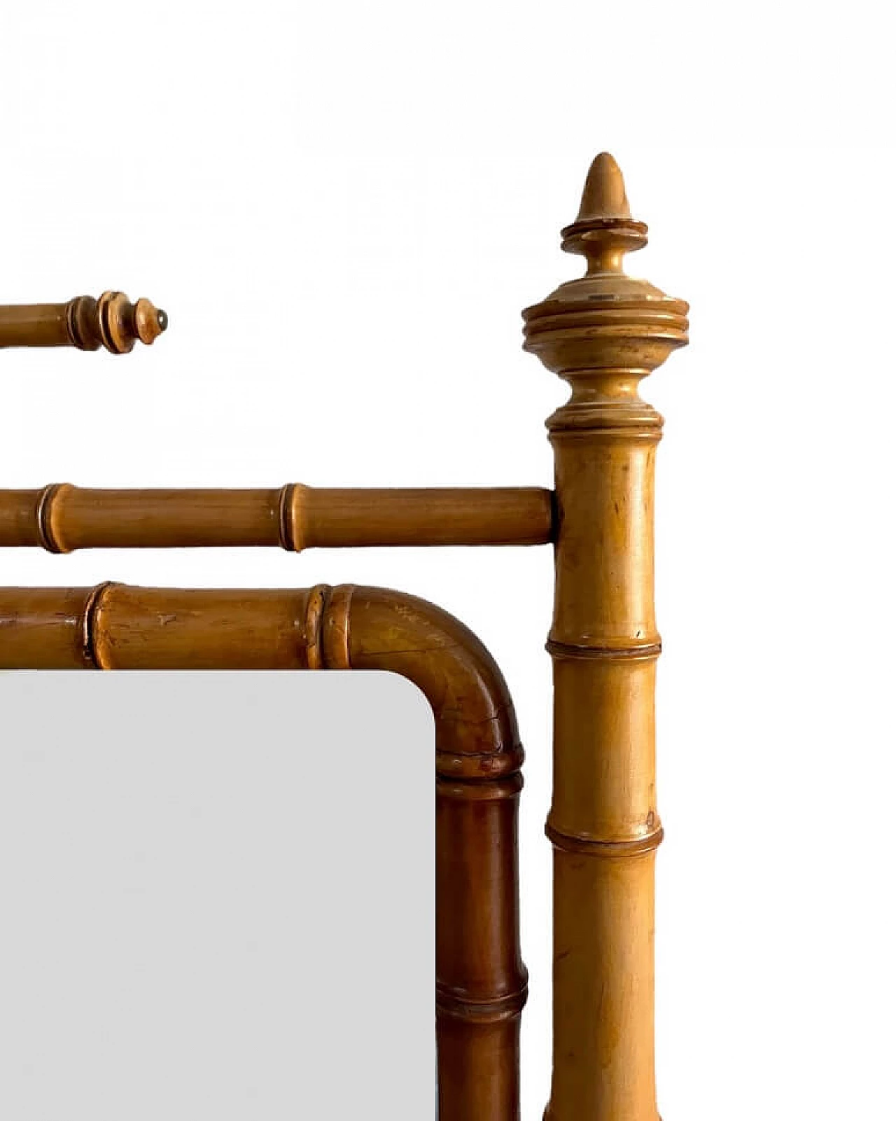 Specchio psiche da terra Coloniale in ciliegio, fine '800 4