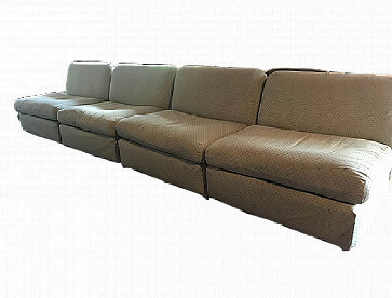 Four-module Amanta sofa by Mario Bellini for B&B Italia, 1970s 17